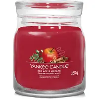 Yankee candle Signature Medium Jar Red Apple Wreath 368g