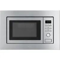 Smeg Fmi020x 1000w Inbyggd Mikrovågsugn Med Grill