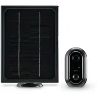 Hama Smart Surveill. Camera Outdoor Solar Black