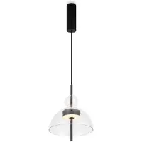 Maytoni Pendellampa Bangkok, Svart, Vardagsrum / matsal, Metall, Modern