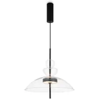 Maytoni Pendellampa Bangkok, Svart, Vardagsrum / matsal, Metall, Modern