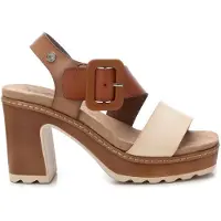 Refresh för kvinnor. 17284303-TAUPE Sandaler 172843 taupe (38), 8 till 10 cm, Spänne, Casual