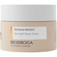 Biodroga Bioscience Institute Repair & Protect Overnight Repair Cream Night Cream 50 ml - Anti-Age Moisturizer fr fast hudlinjeminskning och ene