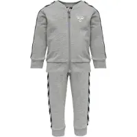 Hummel Sweatset - HMLBille - Grå - - 1 år (80) - Sweatset