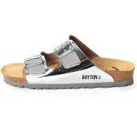 Bayton Pantolette 'Atlas' silver
