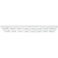 Sylvania LED-panel Quadro, 120 x 30 cm, 840, DALI dimbar, Vitt / opal, Arbetsrum / kontor, Metall