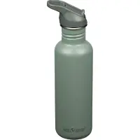 Klean Kanteen Classic Water Bottle 1011196 Sea Spray, Flip Seal Sport Cap, bottle, 800 ml