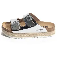 Bayton Pantolette 'Alcee' silver