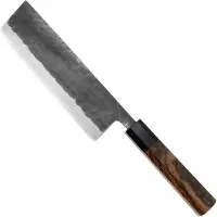 Munetoshi Black Hammer-Tone Nakiri, vegetable knife 16.5 cm