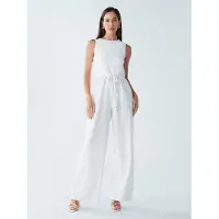 BWLDR Jumpsuit 'Paige' vit