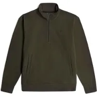 G-Star för män. D26305-D566-995 Nifous Half Zip sweatshirt grön (S), Ekologisk bomull, Hållbar