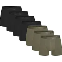 Urberg Men's Bamboo Boxers 7-Pack Black/Green