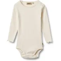 Wheat Body l/ä - Rib - Regitze - Ivory - - 74 - Body L/Ä