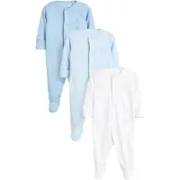 Next Pyjamas pastellblå / ljusblå / vit