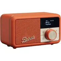Roberts Revival Petite 2, Bärbar, Digital, DAB, DAB+, FM, 3,5 mm, Orange, Batteri