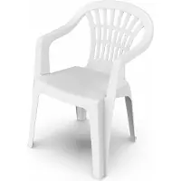 Pro Garden 75299 Stapelbar Fåtölj Med Låg Rygg
