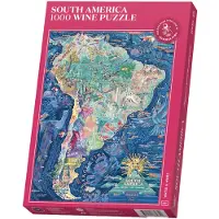 Adlibris Vinpussel - South America 1000 bitar, Water & Wines