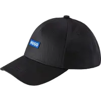 HUGO Cotton-twill cap with logo patch