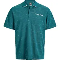 Jack & Jones T-shirt 'JCOLogan' mörkgrön / vit
