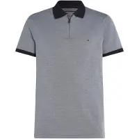 Tommy Hilfiger Performance Regular Fit Zip Oxford Polo Shirt