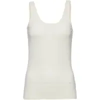 Icebreaker - Underställ dam - W Merino 150 Siren Tank Undyed för UnisexUll - Storlek L - Vit