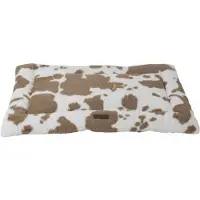 Animal Boulevard Cow Plush burdyna vit/mocka