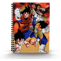 SD Toys Goku Vs Vegeta Dragon Ball Z A4-anteckningsbok
