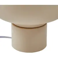 LINDBY Bordslampa , Fiora, Beige, Vardagsrum, Metall, Modern