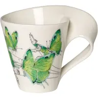 Villeroy & Boch NewWave, Single, 0,3 l, Svart, Grön, Vit, Porslin, Kaffe, NewWave