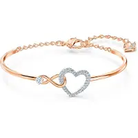 Swarovski Armband 'Hyperbola' roséguld / silver