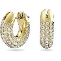 Swarovski Örhängen 'Dextera' guld / transparent