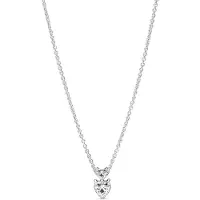 Pandora Timeless Double heart halsband 391229C01-45