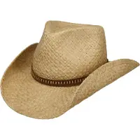 Stetson Fair Oaks Western Straw Hat Natur