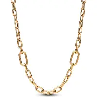 Pandora ME Small-Link Chain halsband 14k Gold-plated 369685C00-50