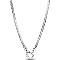 Pandora Studded Clasp samlarhalsband 393682C00-50