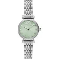 Giorgio Armani Damklocka AR11667 grön mode