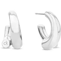 Calvin Klein Spiral Hoop Earrings