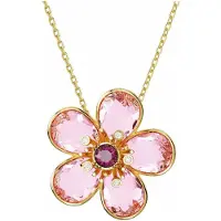 Swarovski Florere Blomma Elegant Halsband Damhalsband Rosa 5657875 Box (Random Color)