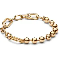 Pandora ME Metal Beads 14k Gold-plated armband 562793C00-2