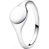 Pandora Moments Engravable Signet Ring Sterling silver 193093C00-54