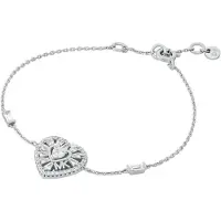 Michael Kors silver hjärtarmband MKC1690CZ040