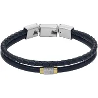 Fossil Armband blå / silver