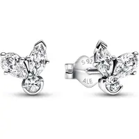 Pandora 'Herbarium Cluster' Damörhängen i 925 Sterling Silver - Silver 292406C01