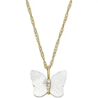 Fossil Halsband guld / silver