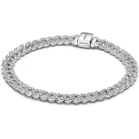 Pandora Timeless Pave Sterling silver armband 593008C01-20