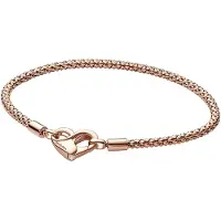 Pandora Moments 14k Rose gold-plated armband 582731C00-19
