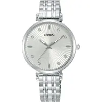 Lorus Herr RG261XX9 Vit Silver Klocka - Stilig och Funktionell