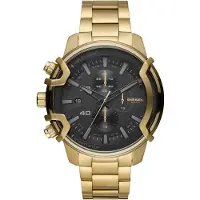 Diesel Griffed gold-tone Chronograph DZ4522