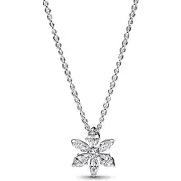 Pandora Timeless Sparkling Herbarium Cluster halsband 392387C01-45