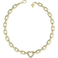GUESS Beloved hjärthalsband JUBN05015JWYGT/U